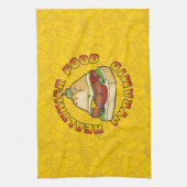 Gesundheitspyramide Geschirrtuch (Vertikal)