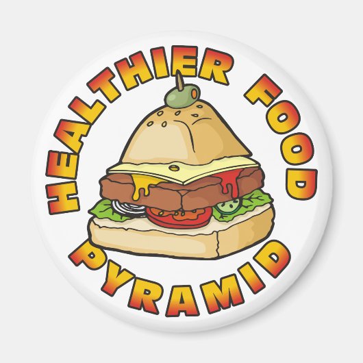 Gesundheitspyramide Magnet (Vorne)