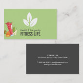 Gesundheitssmoothie Visitenkarte (Vorne/Hinten)