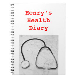Gesundheitstagebuch 4Henry Notizblock