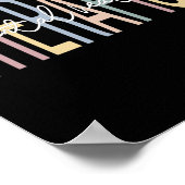 Gesundheitstherapeut Boho Psychotherapie Poster (Ecke)