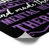 Gesundheitstherapeut Poster (Ecke)