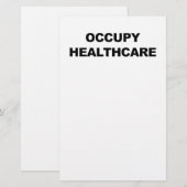 GESUNDHEITSVERSORGUNG BRIEFPAPIER (Vorne/Hinten)