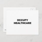 GESUNDHEITSVERSORGUNG POSTKARTE (Vorne/Hinten)