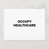 GESUNDHEITSVERSORGUNG POSTKARTE (Vorderseite)