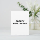 GESUNDHEITSVERSORGUNG POSTKARTE (Stehend Vorderseite)