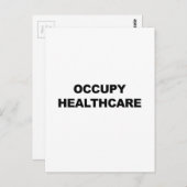 GESUNDHEITSVERSORGUNG POSTKARTE (Vorne/Hinten)