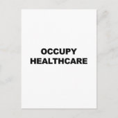 GESUNDHEITSVERSORGUNG POSTKARTE (Vorderseite)