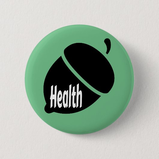 Gesundheitsvorsorge Button (Vorderseite)