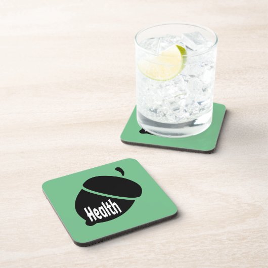 Gesundheitsvorsorge Getränkeuntersetzer (Rechte Seite)
