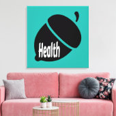 Gesundheitsvorsorge Leinwanddruck (Insitu (Wohnzimmer))