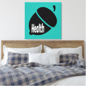 Gesundheitsvorsorge Leinwanddruck (Insitu (Schlafzimmer))