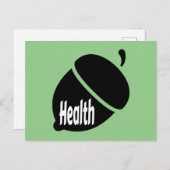 Gesundheitsvorsorge Postkarte (Vorne/Hinten)