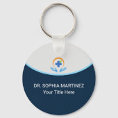 Gesundheitswesen Beruflich Schlüsselanhänger (Rückseite)