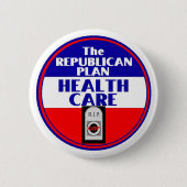 Gesundheitswesen Button (Vorderseite)