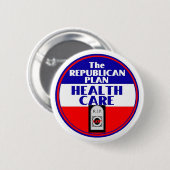Gesundheitswesen Button (Vorne & Hinten)
