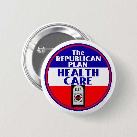 Gesundheitswesen Button (Vorne & Hinten)