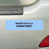 Gesundheitswesen ist ein Menschenrecht Autoaufkleber (Auf Auto)