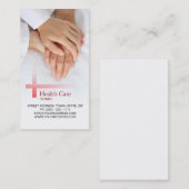 Gesundheitswesen-Klinik-Medizin-Hilfe-Krankenhaus Visitenkarte (Vorne/Hinten)