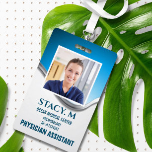 Gesundheitswesen Krankenhausmitarbeiter Name Titel Ausweis