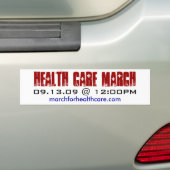 Gesundheitswesen-März Autoaufkleber (Auf Auto)
