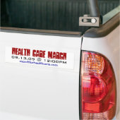 Gesundheitswesen-März Autoaufkleber (Auf Lkw)