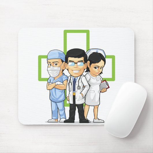 Gesundheitswesen oder medizinisches Personal - Mousepad (Mit Mouse)