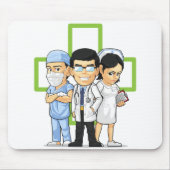 Gesundheitswesen oder medizinisches Personal - Mousepad (Vorne)