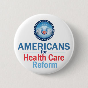 GESUNDHEITSWESEN-REFORM Knopf Button