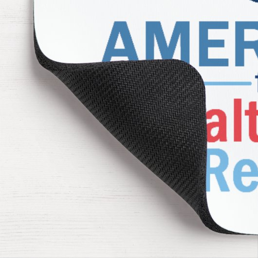 GESUNDHEITSWESEN-REFORM Mousepad (Ecke)