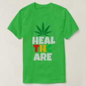 Gesundheitswesen THC ist Medizin T-Shirt (Design vorne)