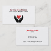 Gesundheitswesen-Visitenkarten Visitenkarte (Vorne/Hinten)