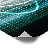 Gesundheitswissenschaft als Konzept für medizinisc Poster (Ecke)