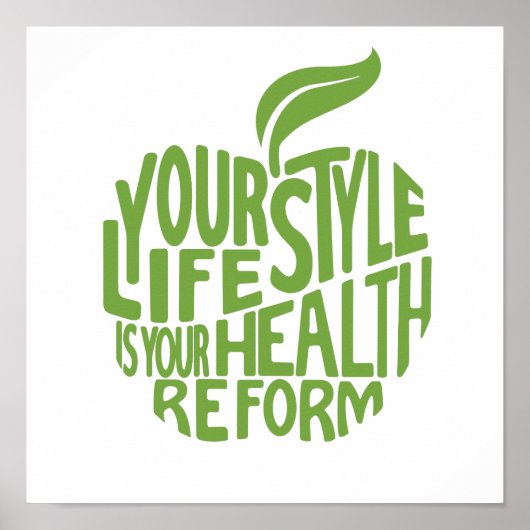 Gesundheitsziffer Poster (Vorne)