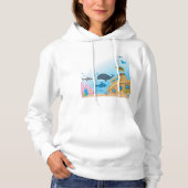 Gesunkene Schiffe und Fische Hoodie (Vorderseite)