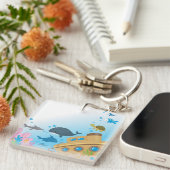 Gesunkene Schiffe und Fische Schlüsselanhänger (Vorderseite rechts)