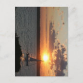 Gesunkenes Segel Postkarte (Vorderseite)