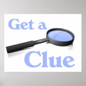 Get a Clue Poster (Vorne)