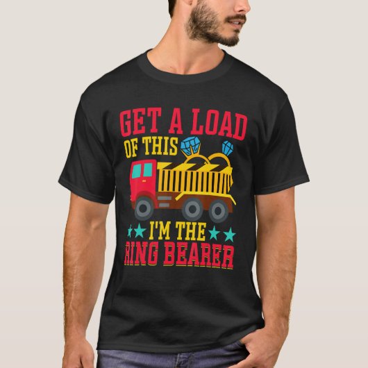 Get A Load Of This I'm The Ring Bearer T-Shirt (Vorderseite)