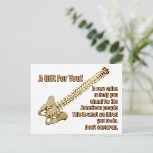 Get a Spine Postcards Postkarte (Stehend Vorderseite)