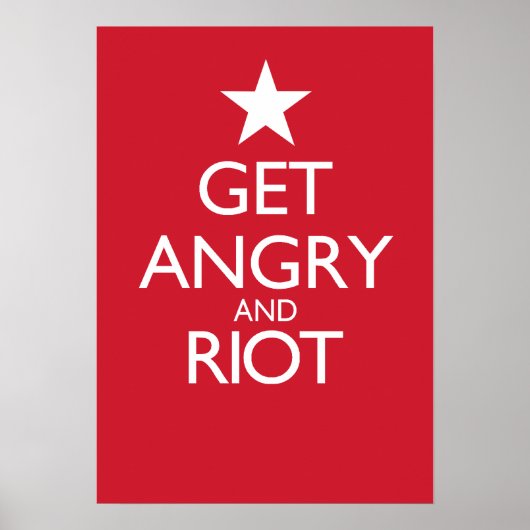 Get Angry Poster (Vorne)