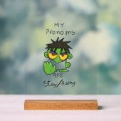 Get Away, i am working mood Acrylschild (Neutral)