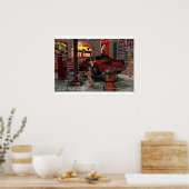 Get Busy Garage Pinup Poster (Küche)