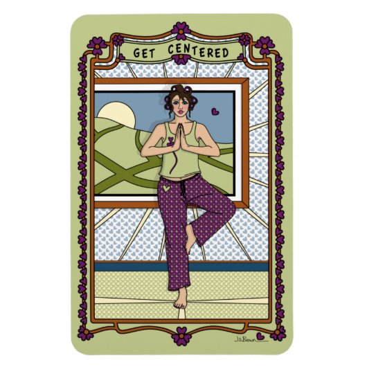 Get Center_A_4x6 Kühlschrank Magnet (Vertikal)