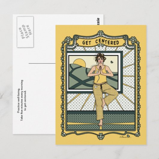 Get Center_C_ Postcard Postkarte (Vorne/Hinten)