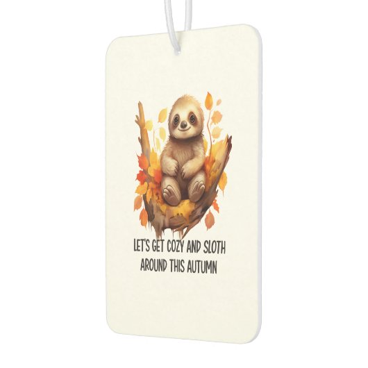 Get Cozy and Sloth Around This Autumn Autolufterfrischer (Links)