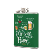 Get Drunk And Go To Heaven Flachmann (Links)