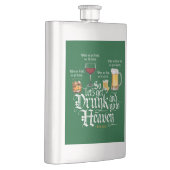 Get Drunk And Go To Heaven Flachmann (Rechts)