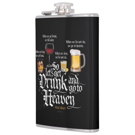 Get Drunk And Go To Heaven Flachmann (Links)