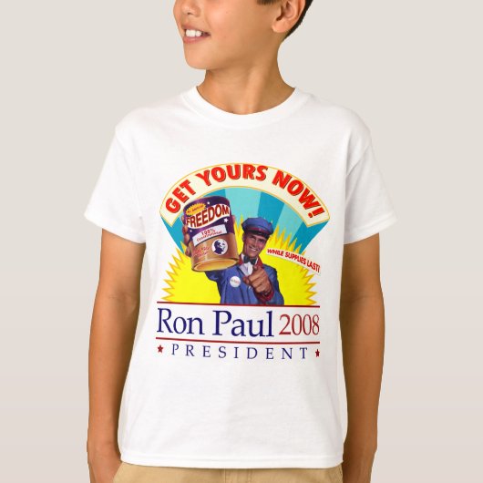 Get Freedom Ron Paul T - Shirt (Vorderseite)